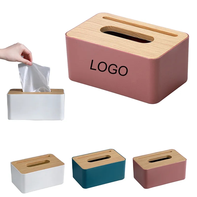 Wood Tissue Box 2