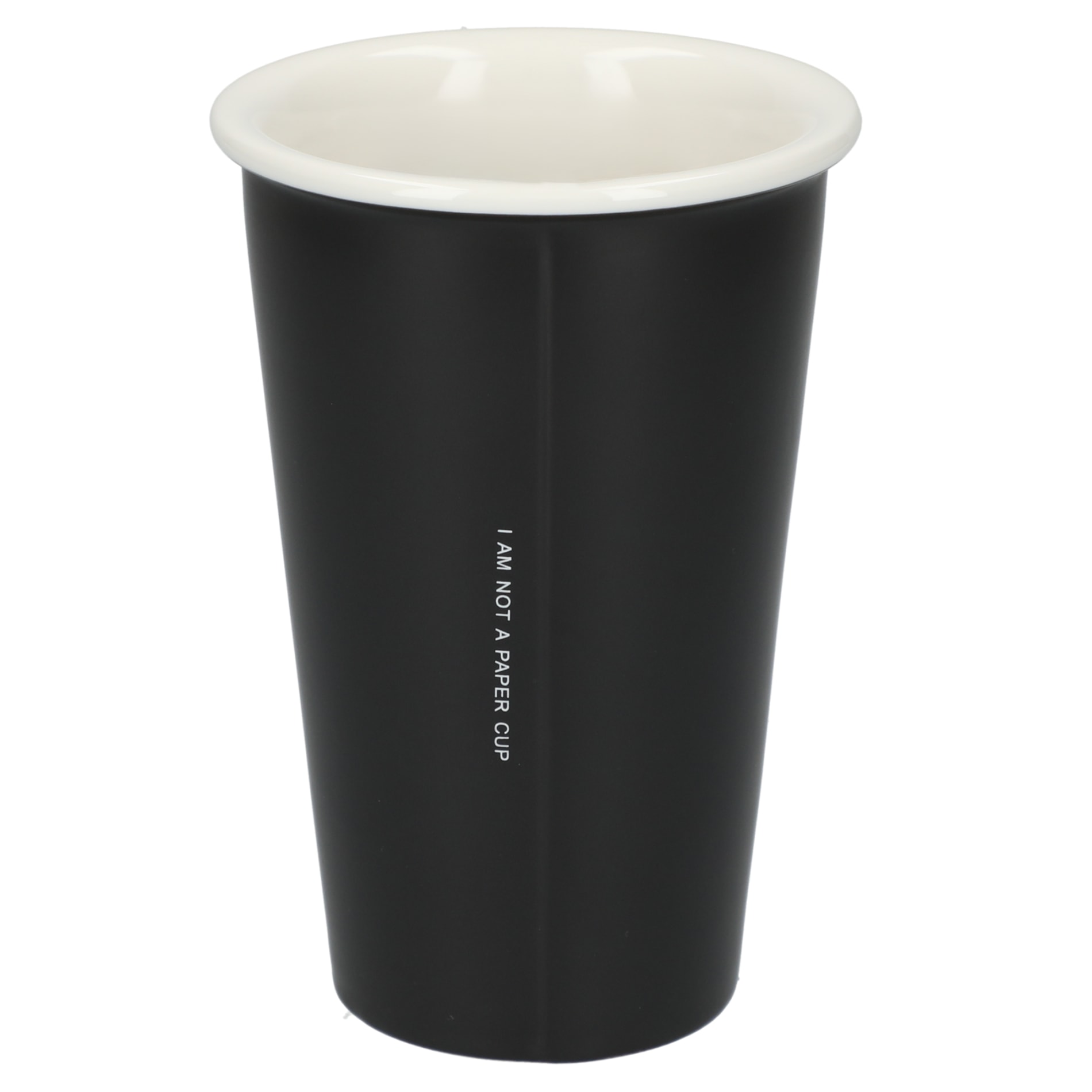 I'm not a paper cup 10oz ceramic tumbler 68