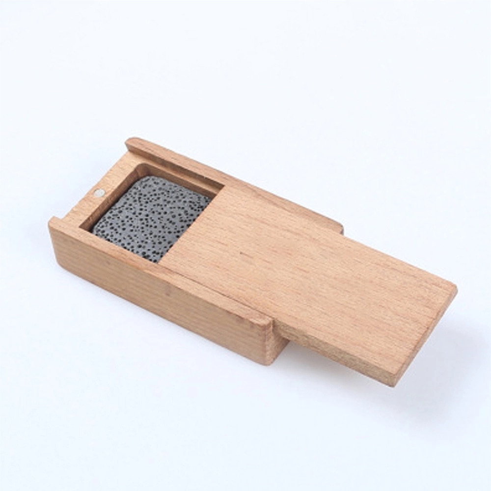 Wooden Essential Oil Diffuser Box with Volcanic Rock 2