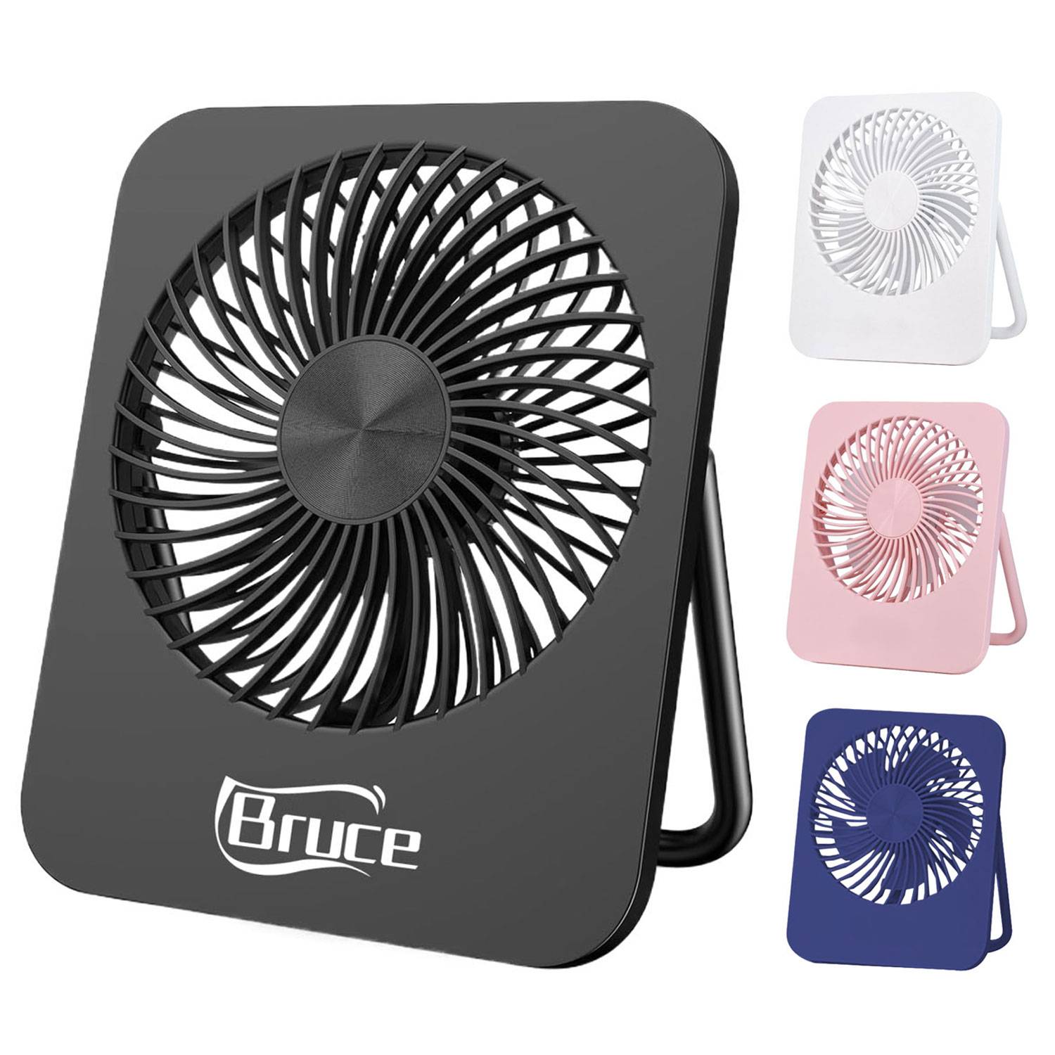 Mini Rechargeable Portable Adjustable Desk Fan