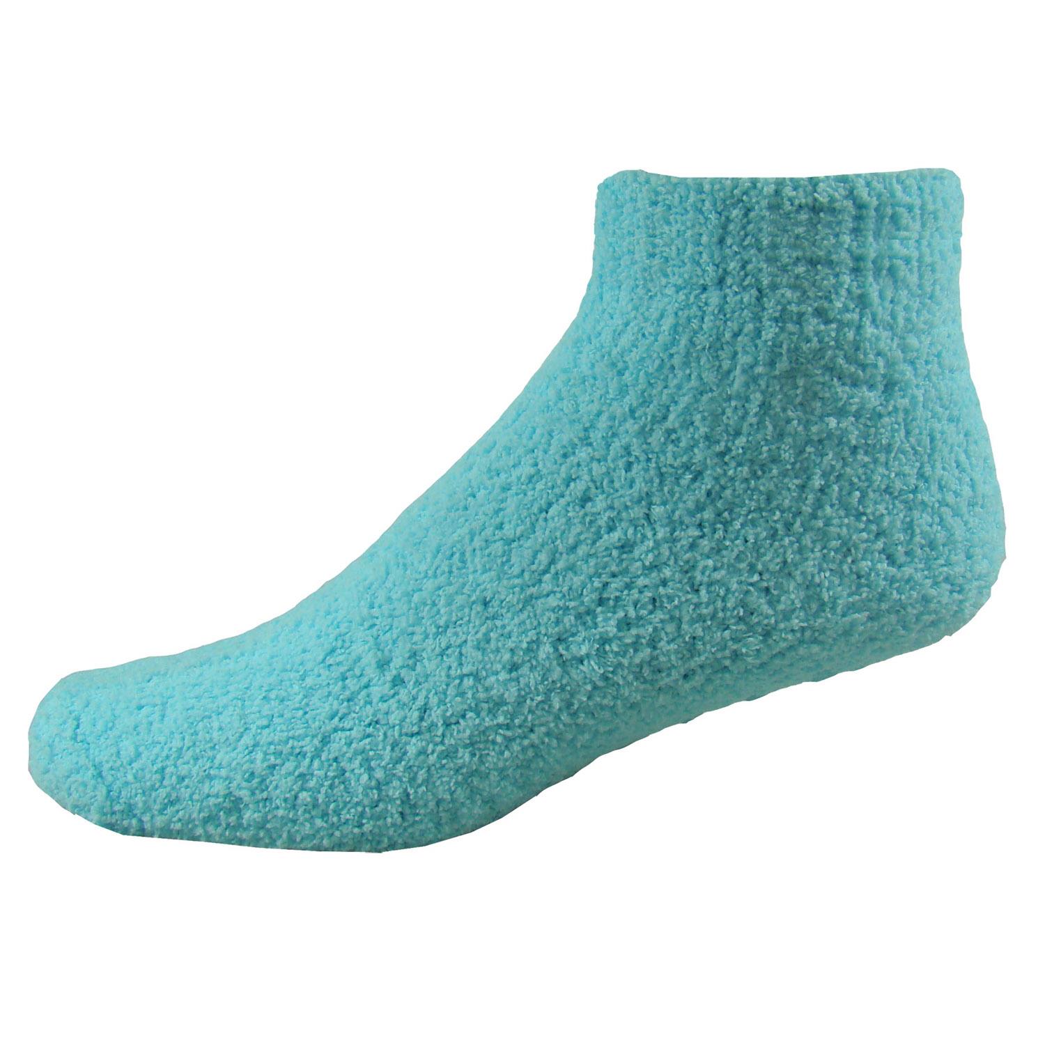 Fuzzy Feet Slipper Socks with Oversized DTF 7