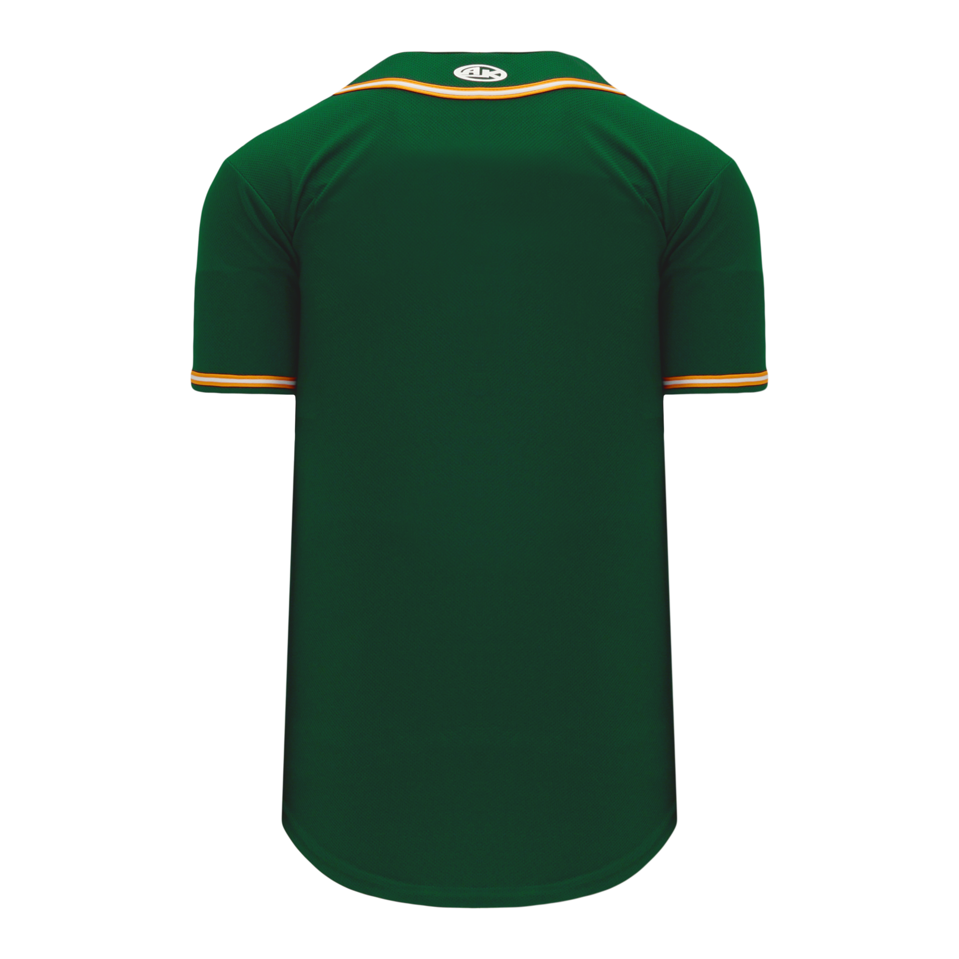 Full Button Baseball Jerseys BA5500-OAK-G01 6