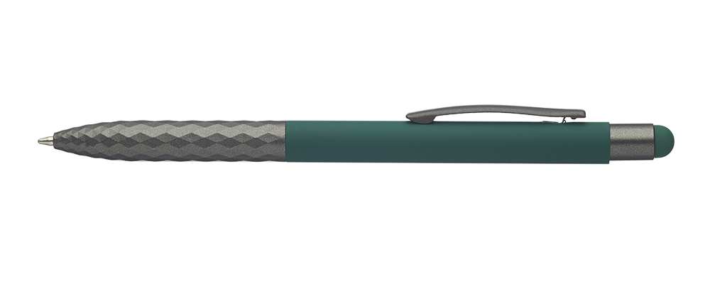 Geometric Aluminum Ball Point Pens with Stylus 17
