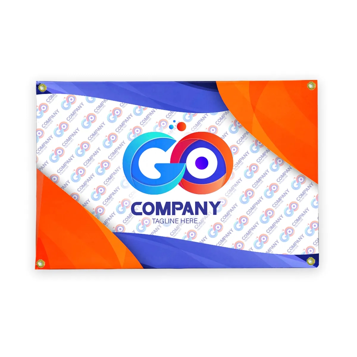 Digitally Printed 13 oz Vinyl Smooth Banner 2' x 3' 1