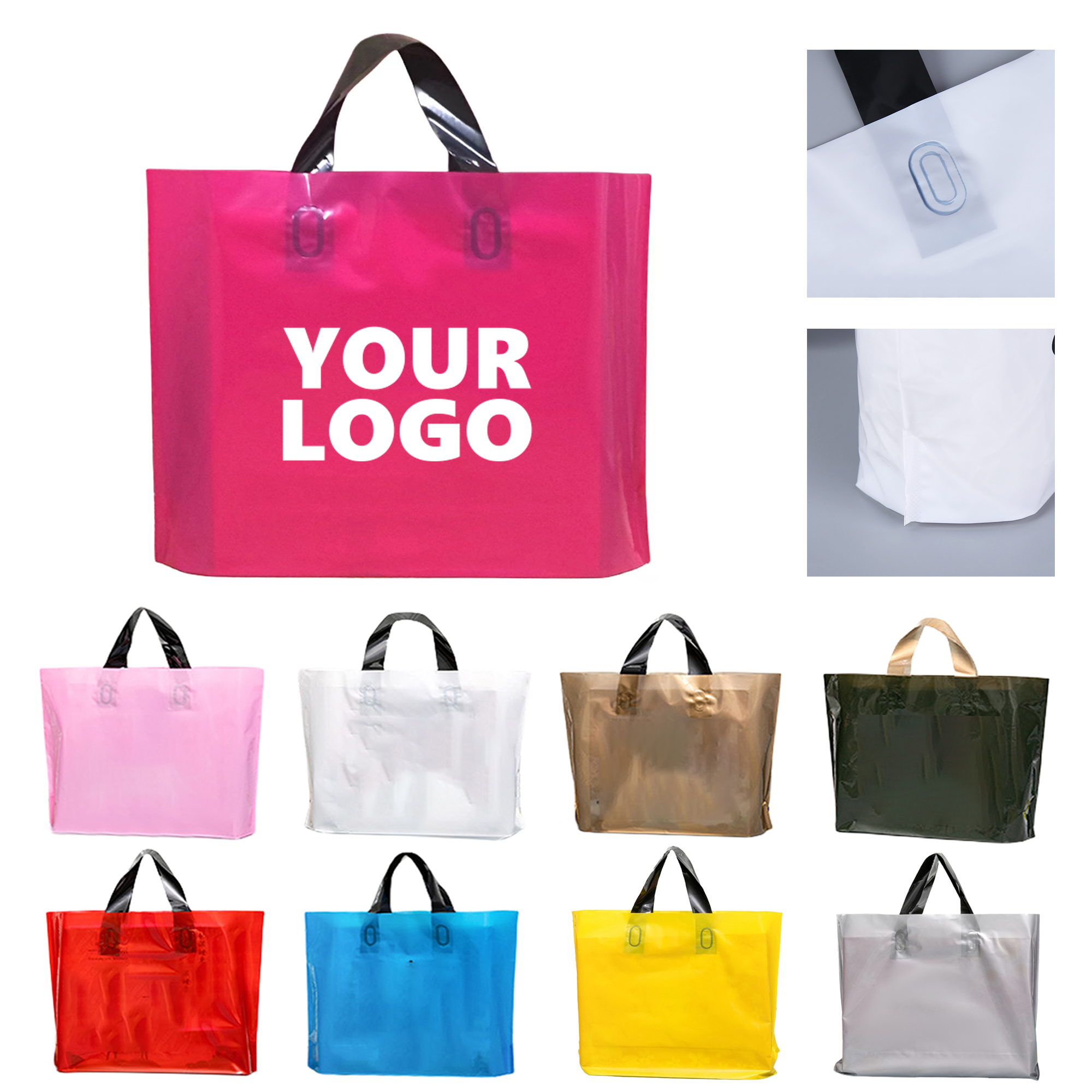 Plastic Shopping Handle Bag 3