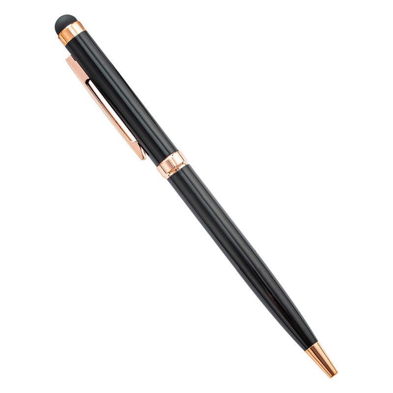 Twist Action Ballpoint Pen w/ Touchscreen Stylus 8