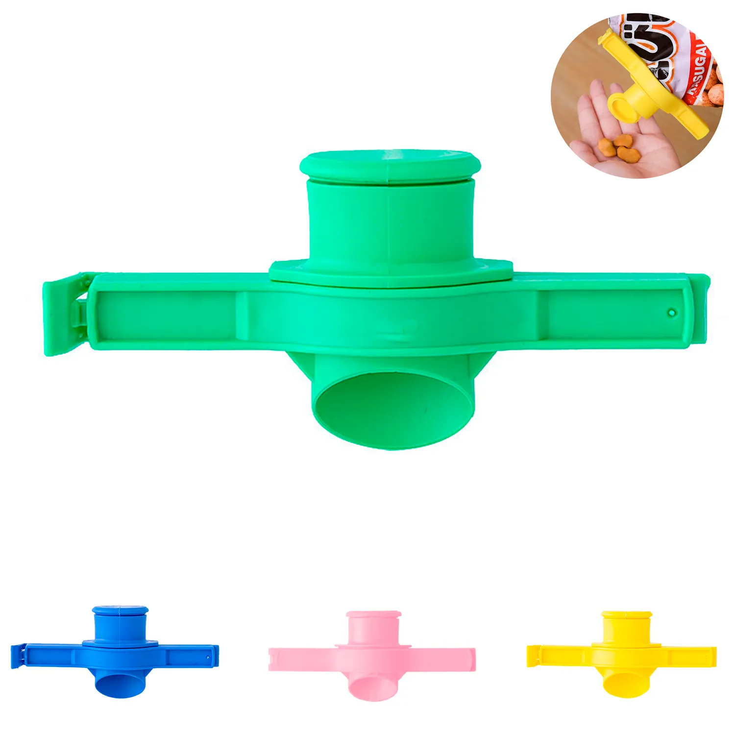 Plastic Sealing Clip for Food and Snack Bags 2
