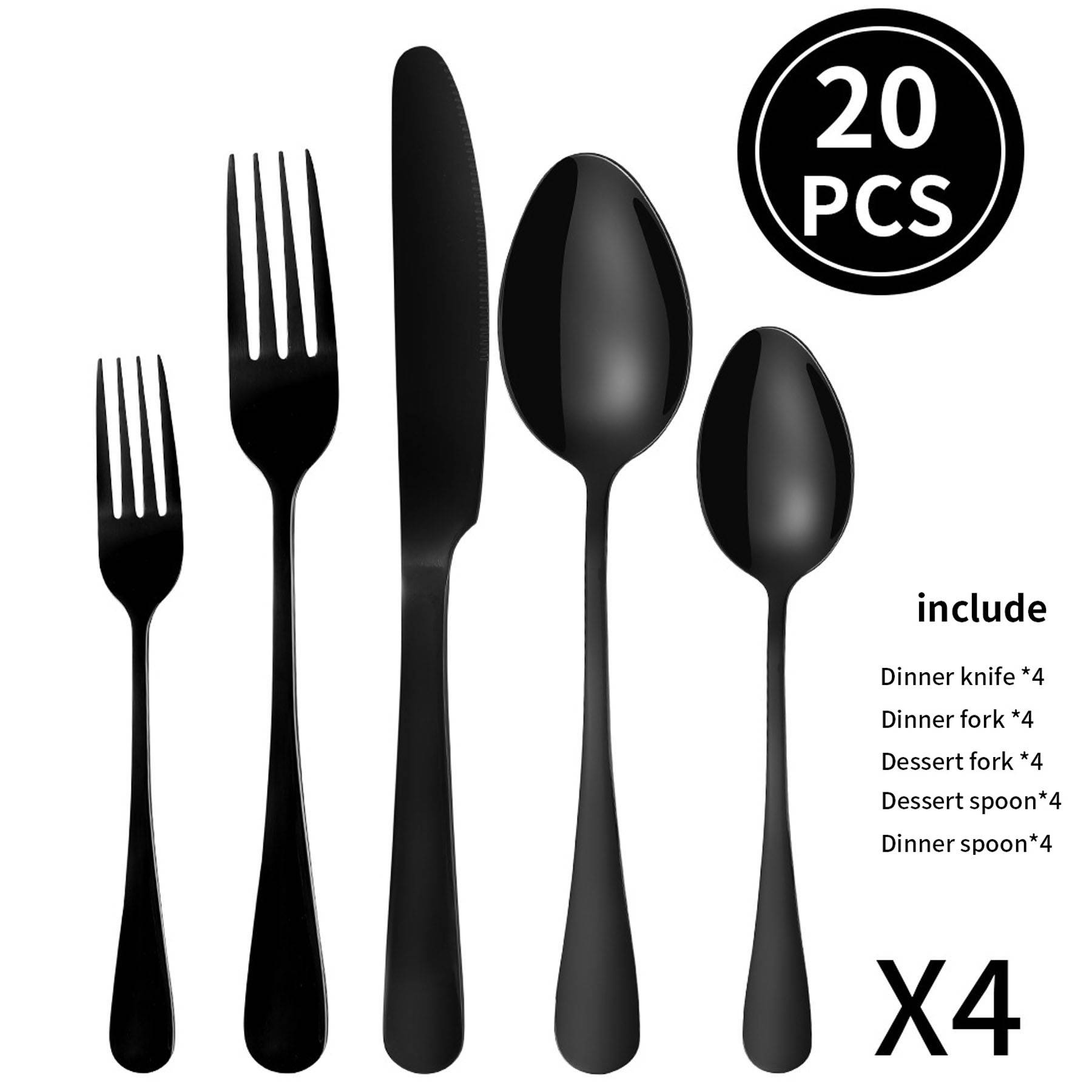 20-Piece Stainless Steel Set 3
