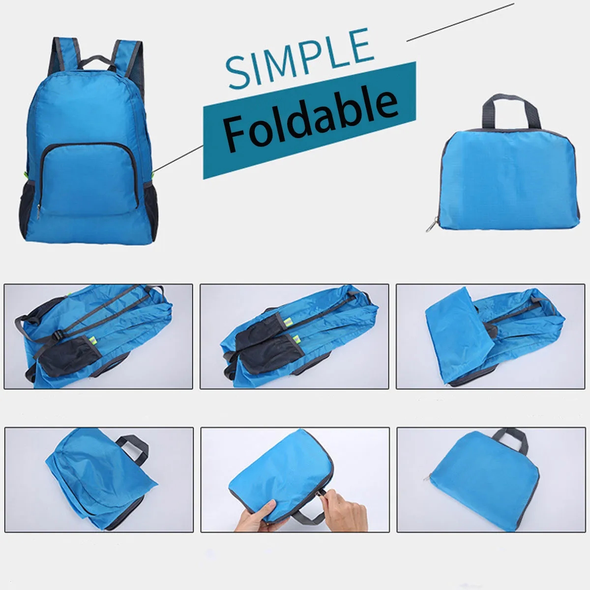 Foldable Camping Travel Hiking Daypack Backpack 4