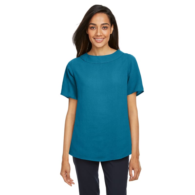Devon & Jones Ladies' Perfect Fit™ Boat-Neck Blouse 4