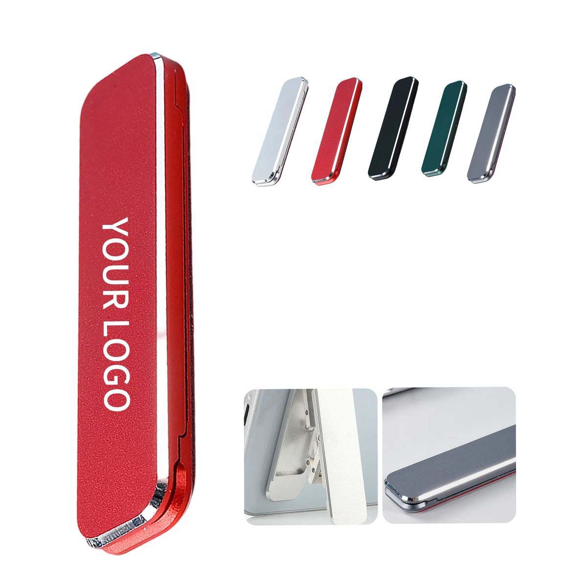 Portable Phone Stand with Brushed Finish Design 2