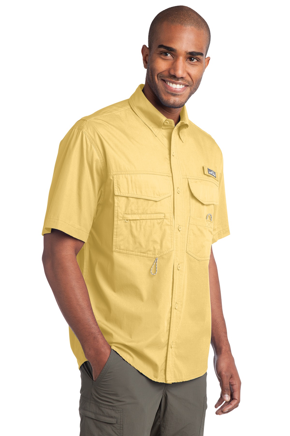 Eddie Bauer - Short Sleeve Fishing Shirt. EB608 4