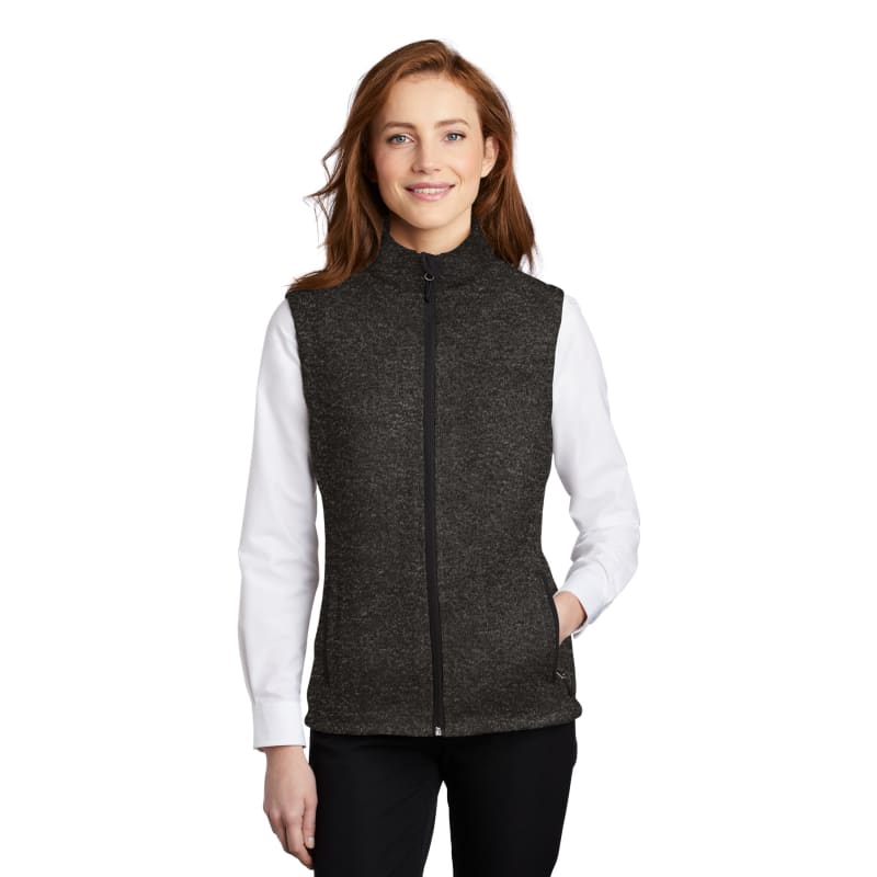Port Authority Women's Sweater Fleece Vest 4