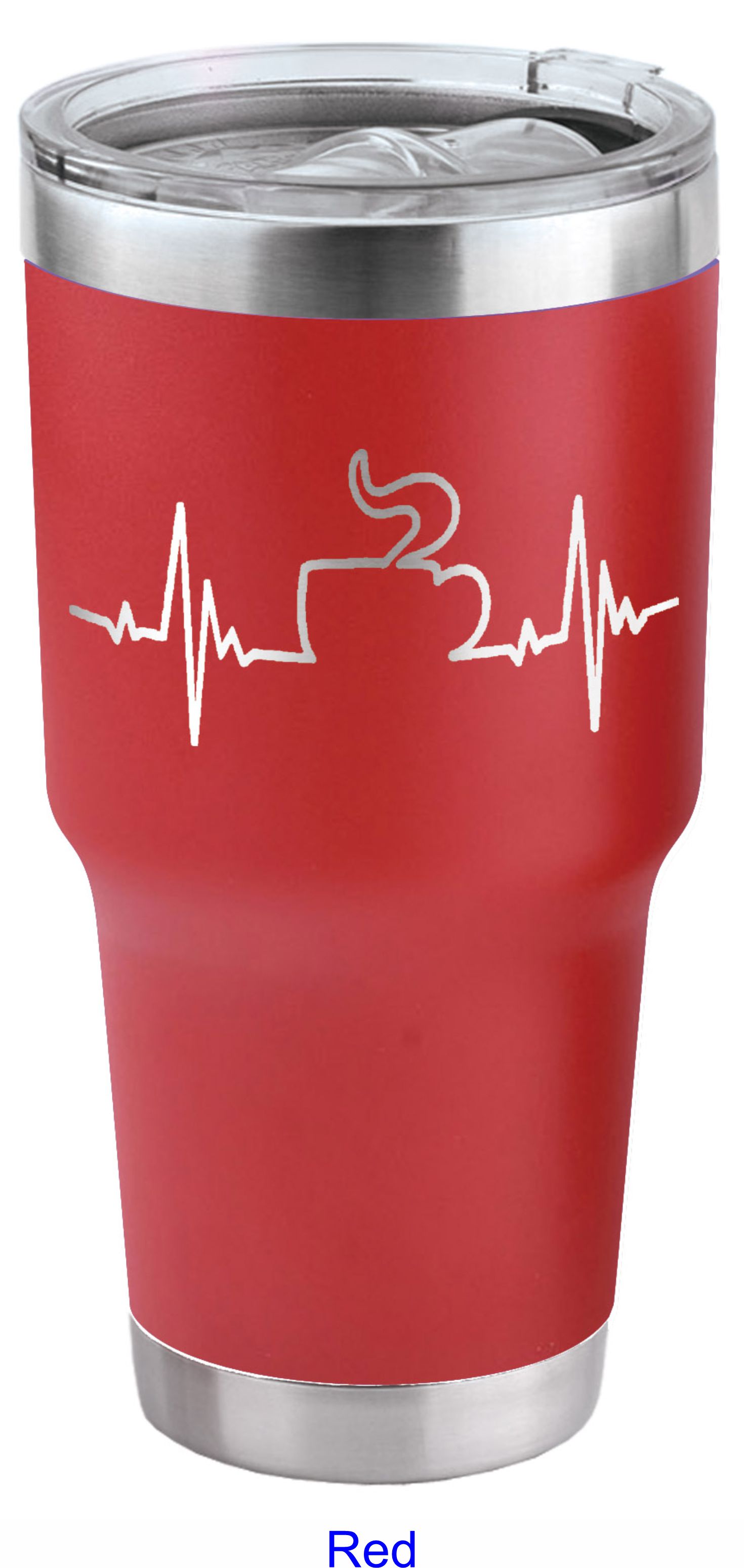 30 Oz. Tahoe Stainless Steel Tumbler w/Slider Lid 6