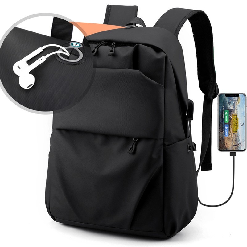 Business Laptop Backpack, 15.6-Inch Laptop/Tablet, Water-Repellent, Lightweight, Clean 2