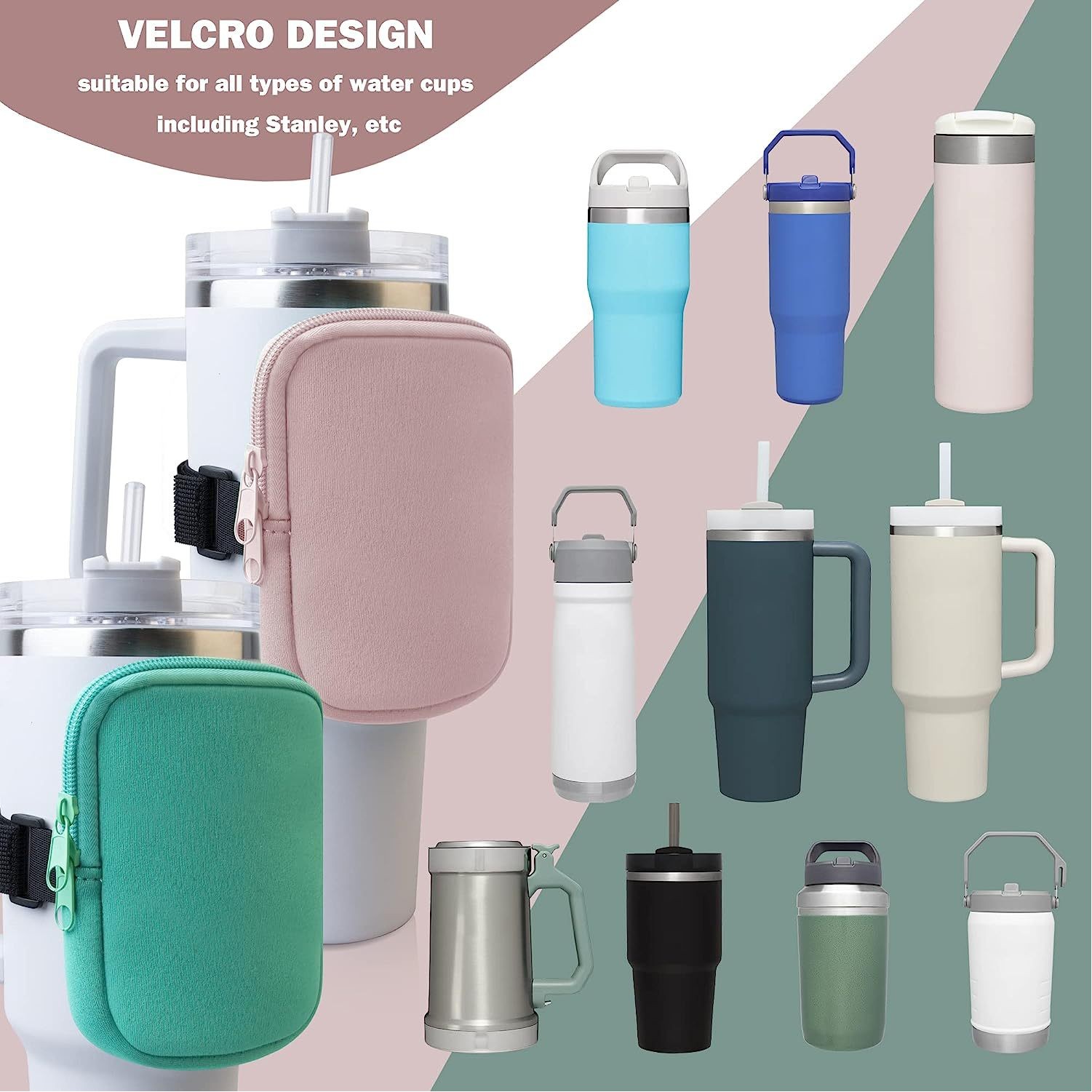 Water Bottle Pouch for 40 oz Cup Holder 3