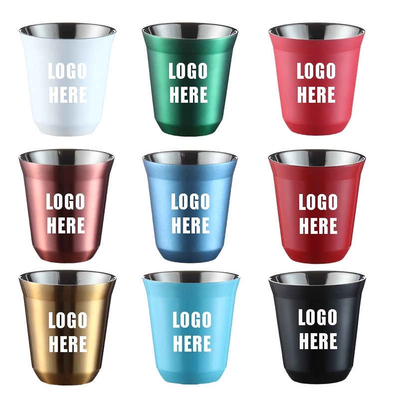 Custom 5.4 oz Stainless Steel Wine Glasses 9