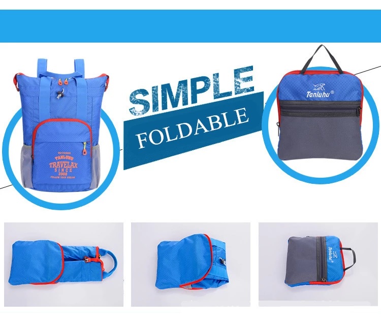 Multi Function Foldable Backpack with Handle 8