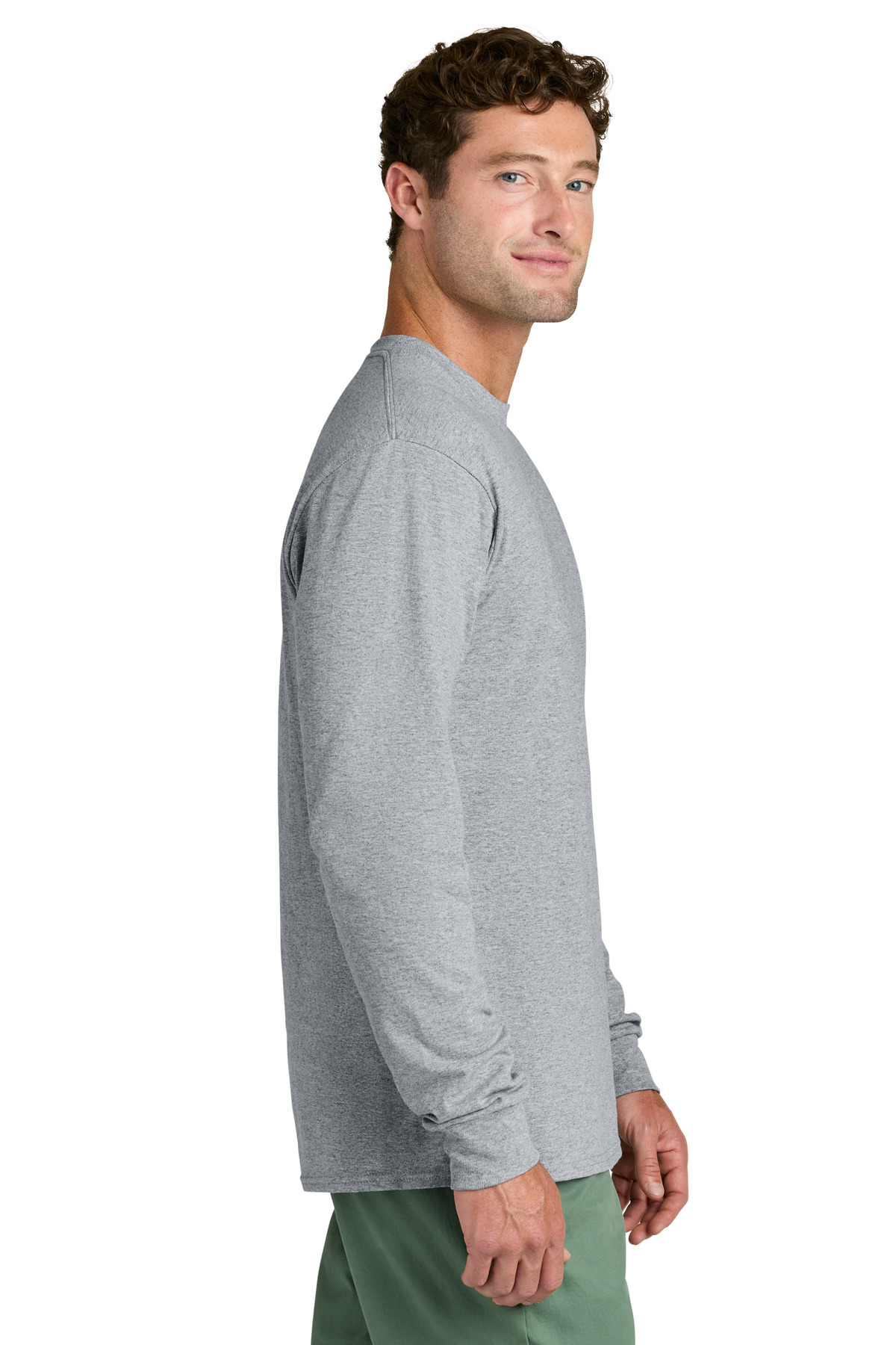 Port & Co Long Sleeve Core Cotton Tee. PC54LS 71