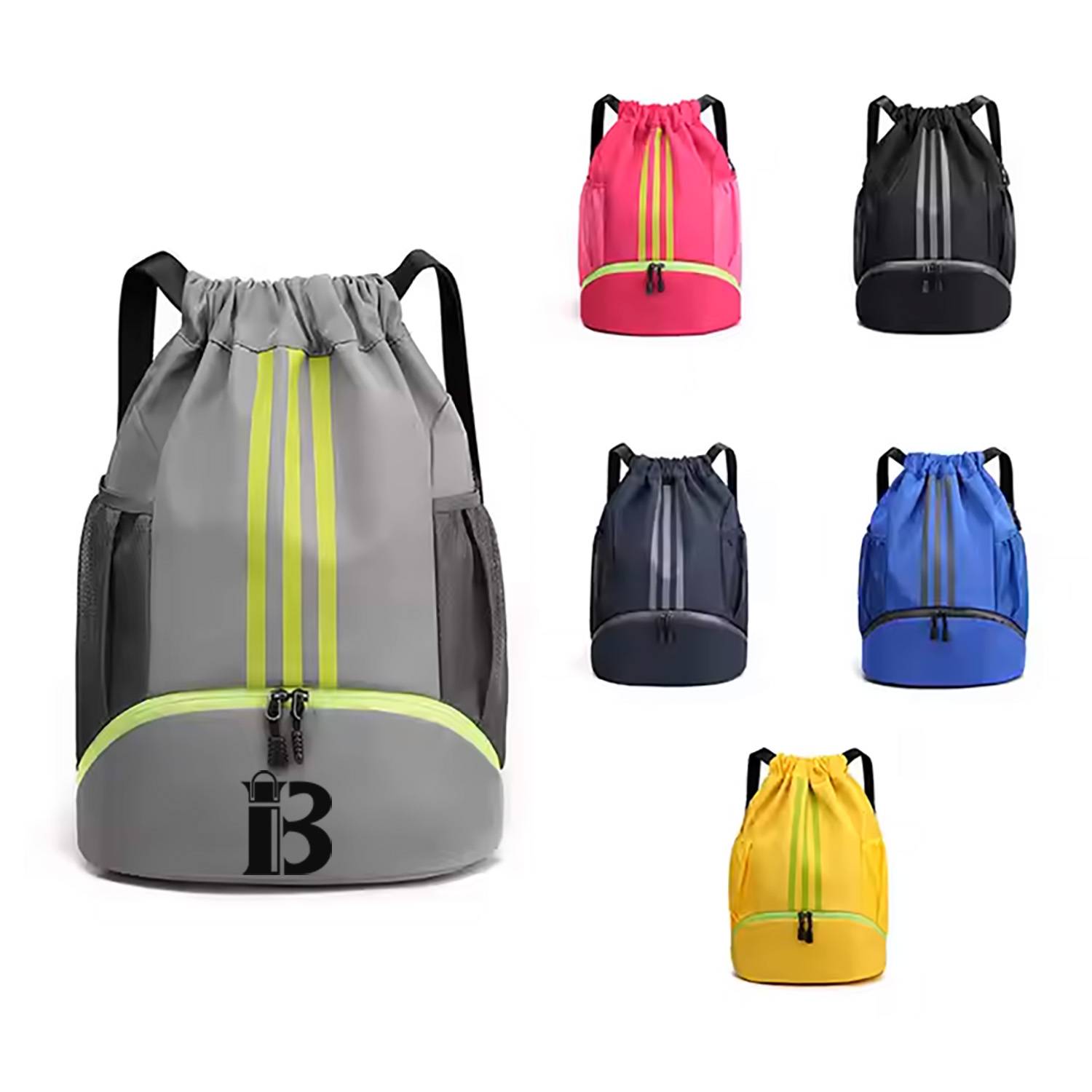 Drawstring Pocket Shoulder Bag 9