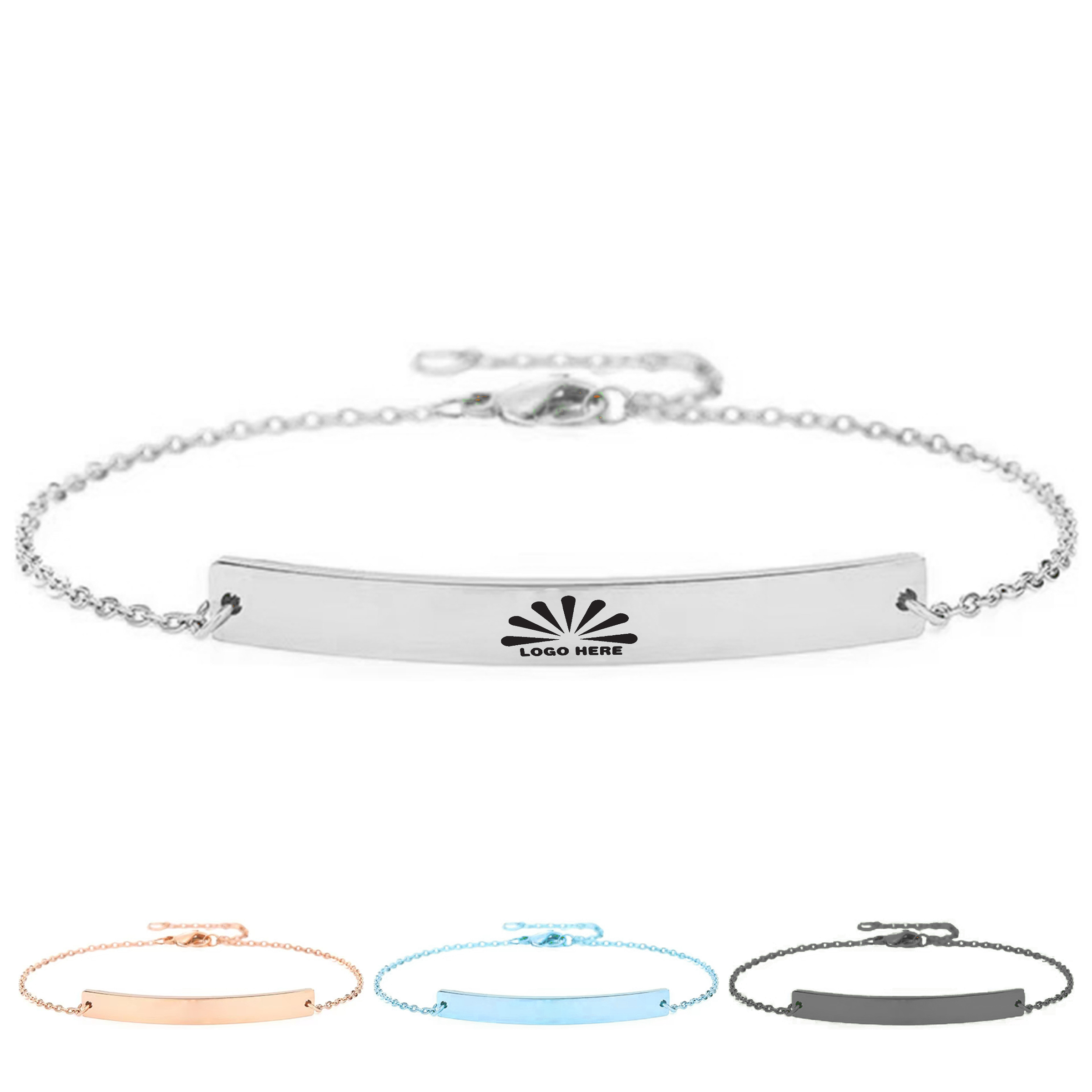 Customizable Stainless Steel Bracelet for Professional Branding 2