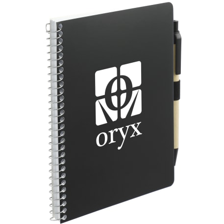 FSC® Mix 5" x 7" Spiral Notebook with Pen 37