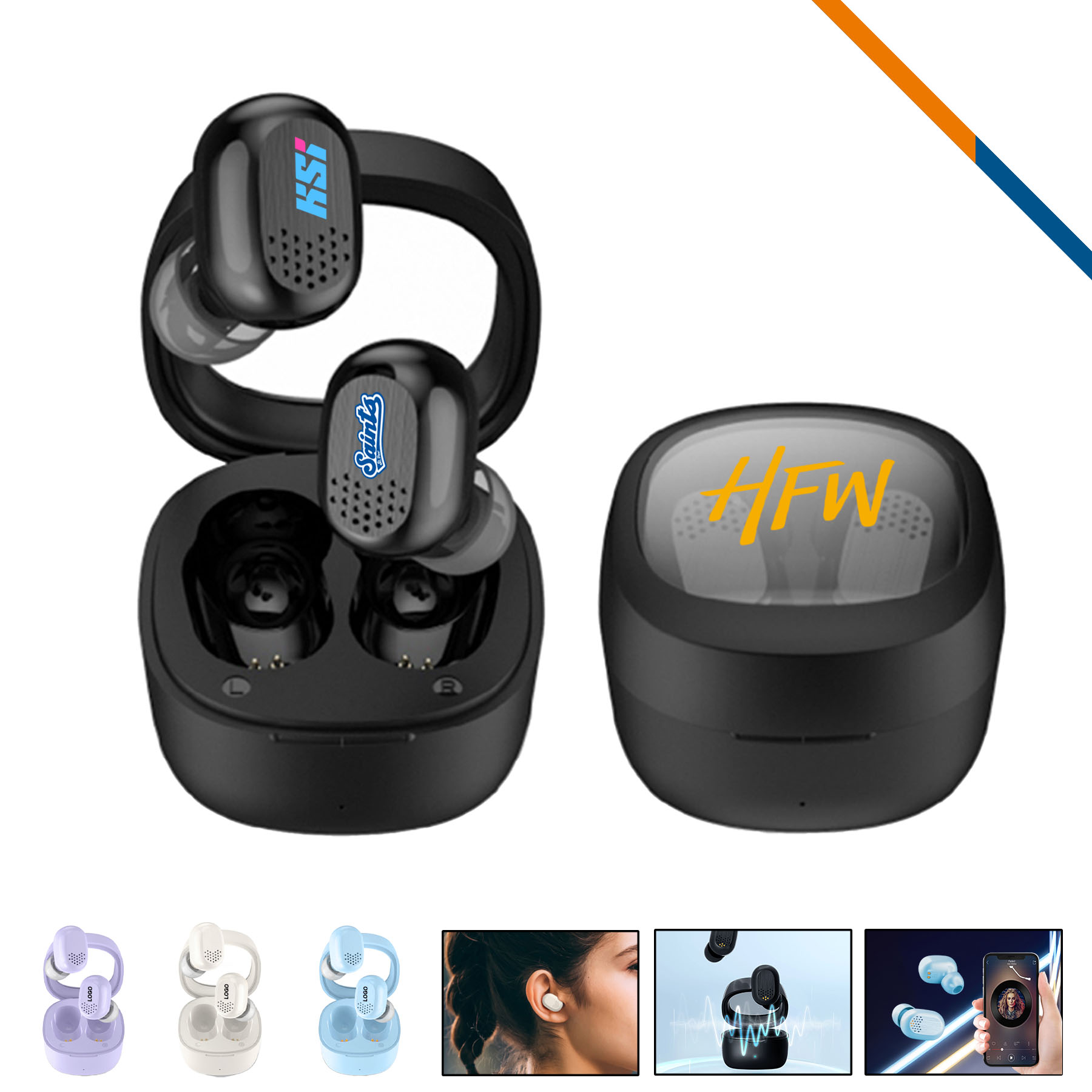 Fitch Bluetooth Earbuds 8