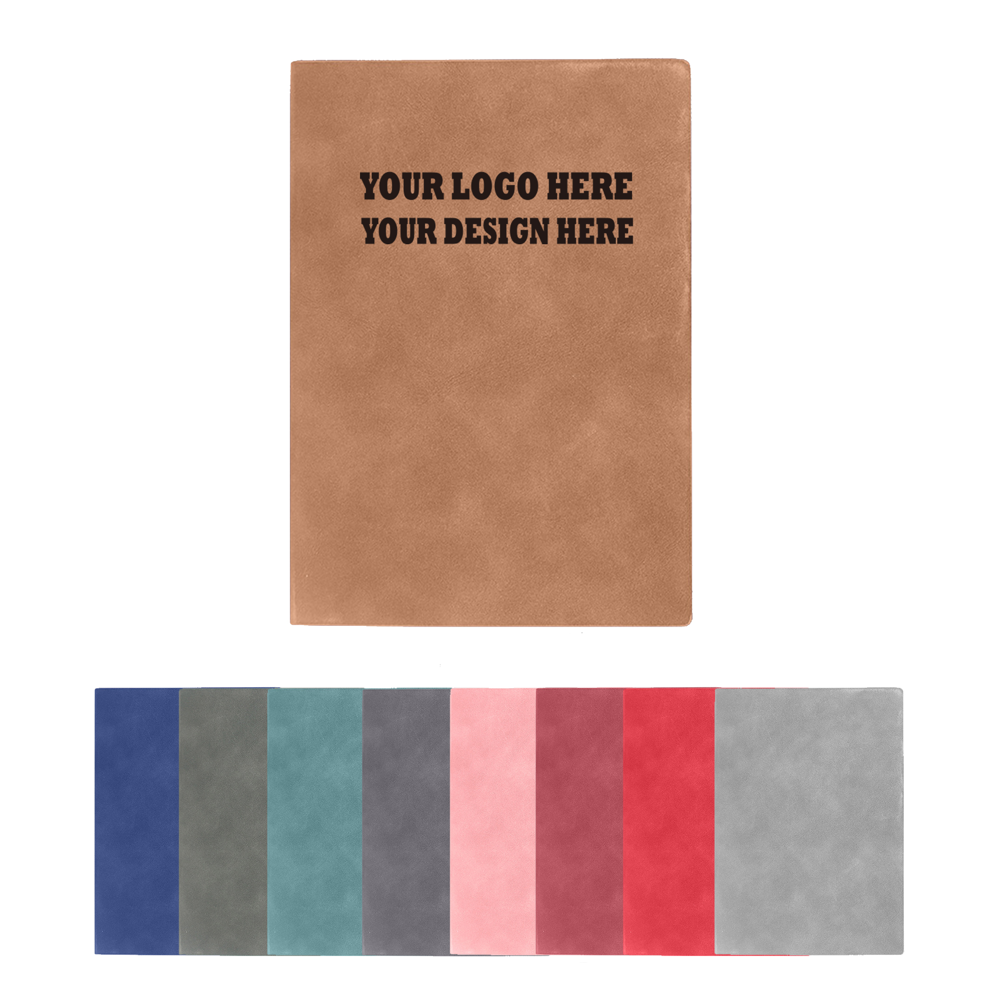 A5 Soft Cover Faux Leather Notebook 4