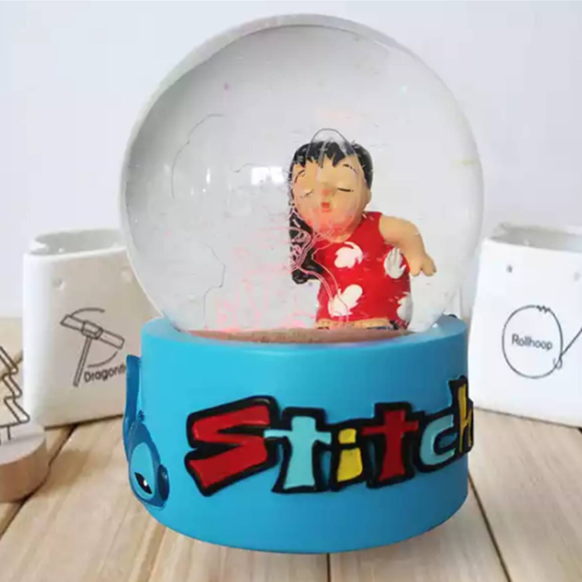 Custom LED Light Water& Snow Globe 3