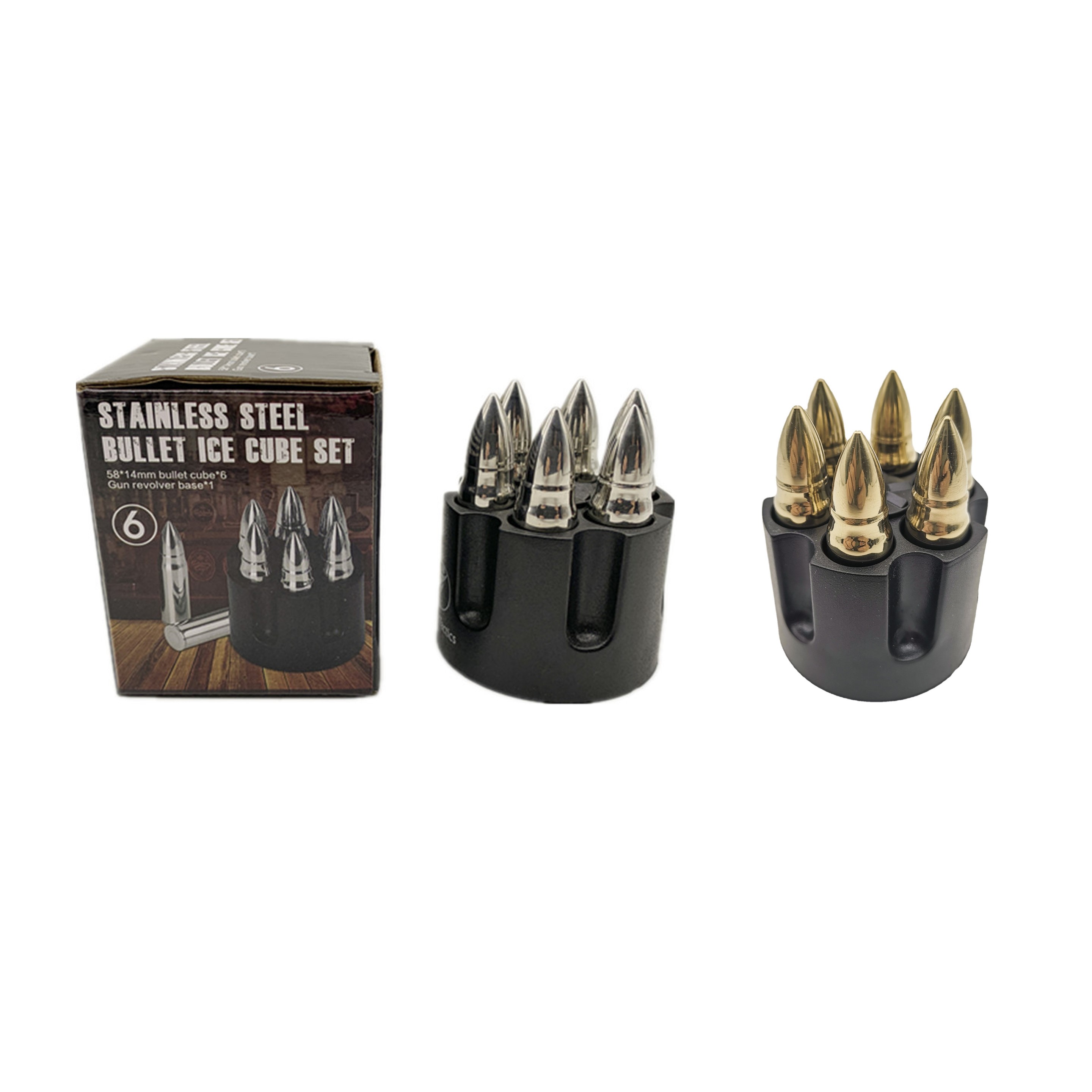 Whiskey Stone Bullets 6pk (direct import) 3