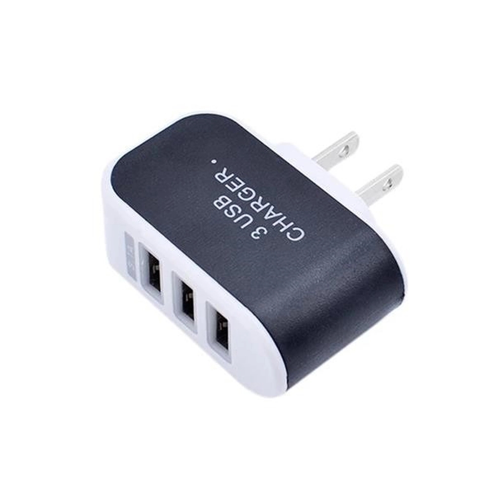 3 Port USB Travel Wall Charger Plug 2