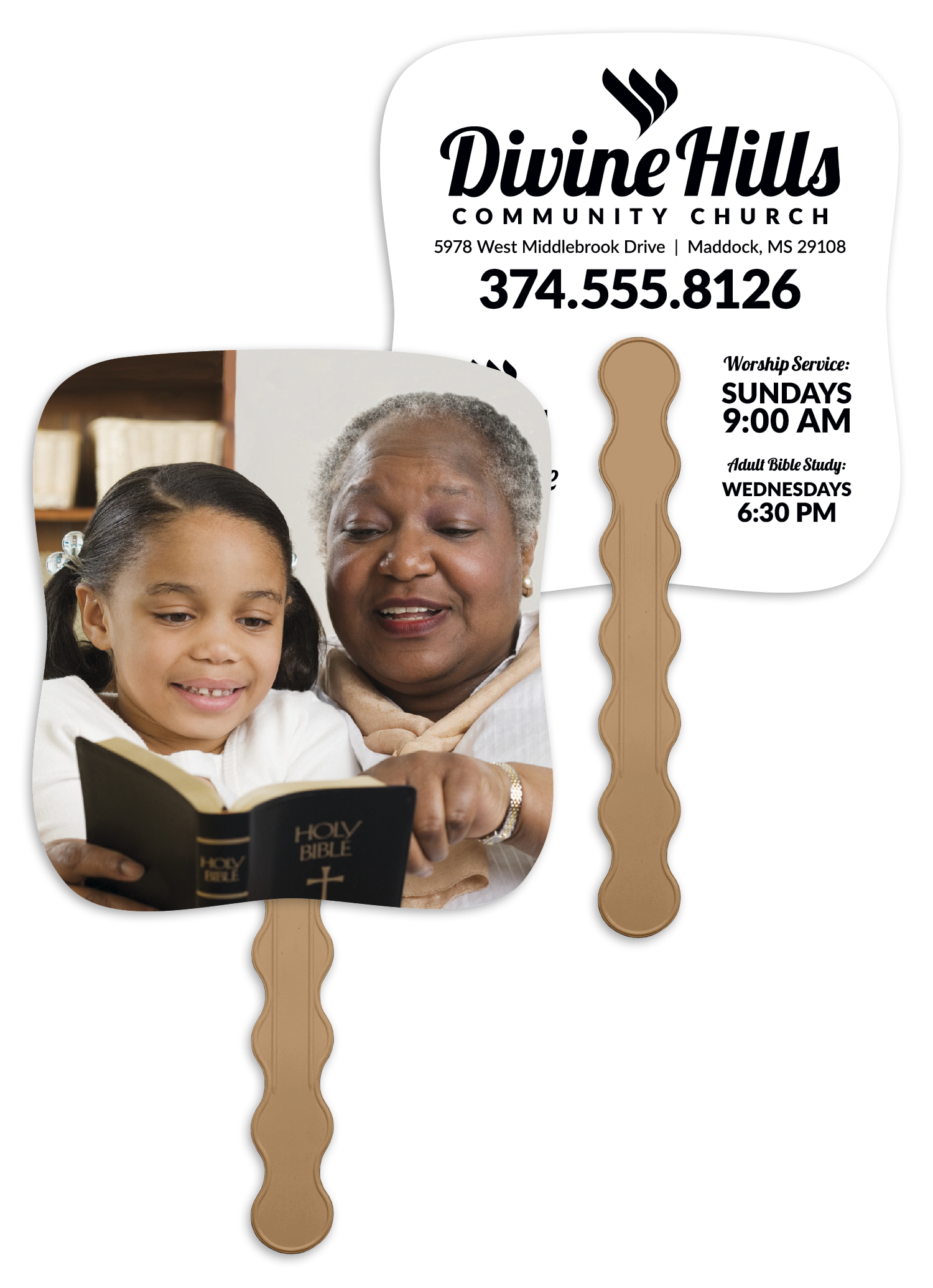 Skinner & Kennedy® Bible Study - Pictorial Fan 6