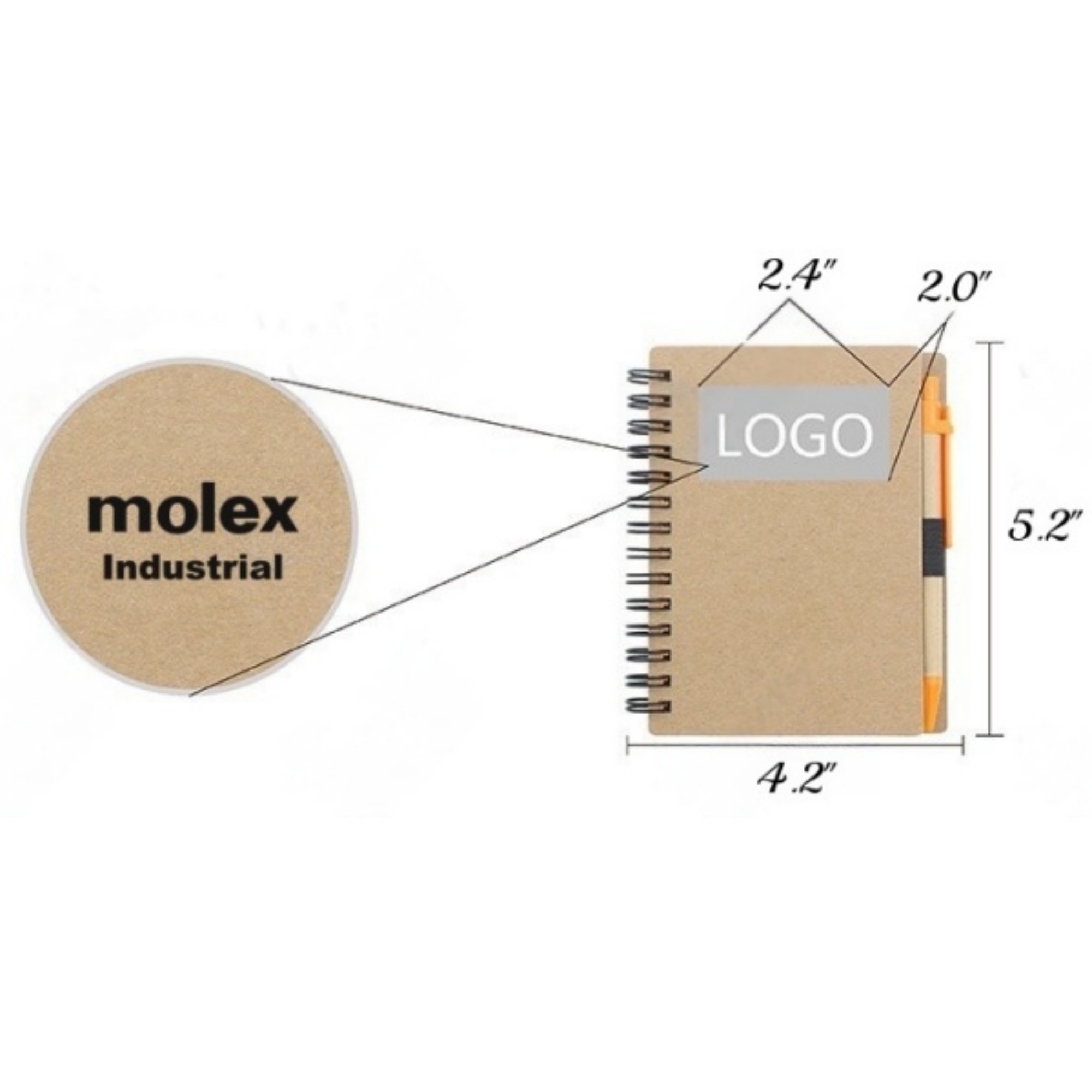 Spiral Notebooks With Ink Pens 1