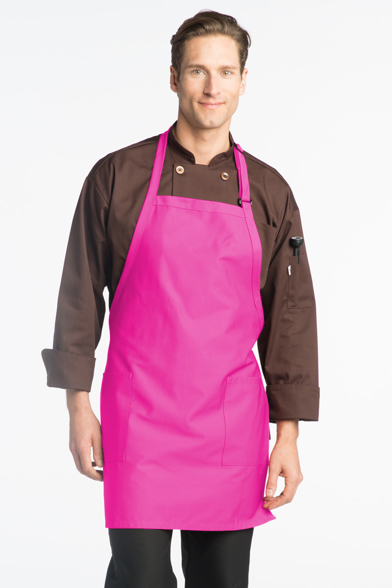 Premium Apron Fashion Colors w/ 2 Patch Pockets 7