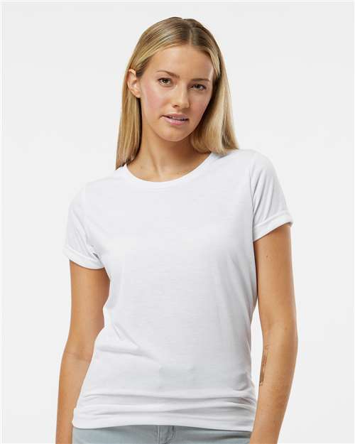 Women's Polyester Sublimation Tee - 1510 12