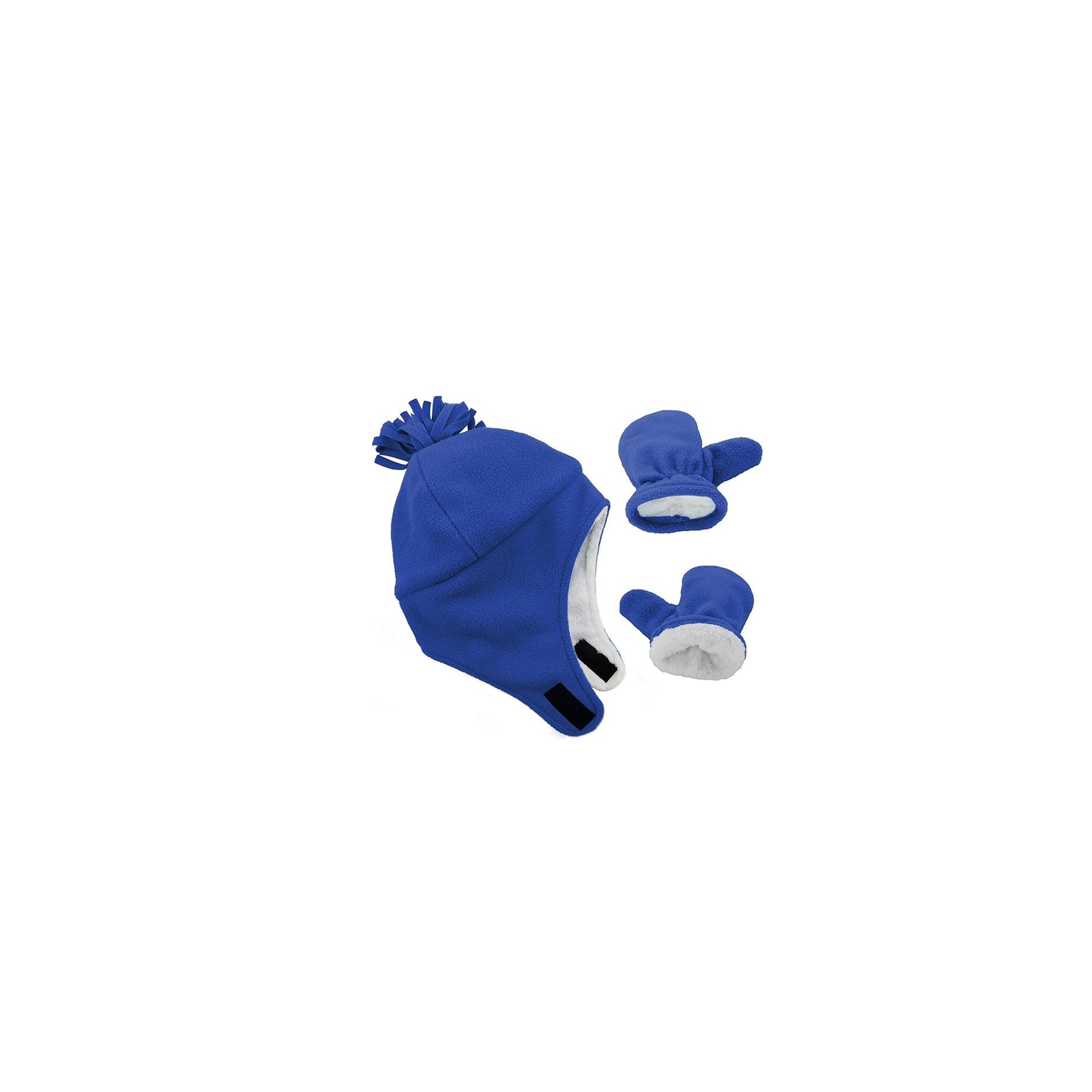 Baby Fleece Hat Mitten Set 3