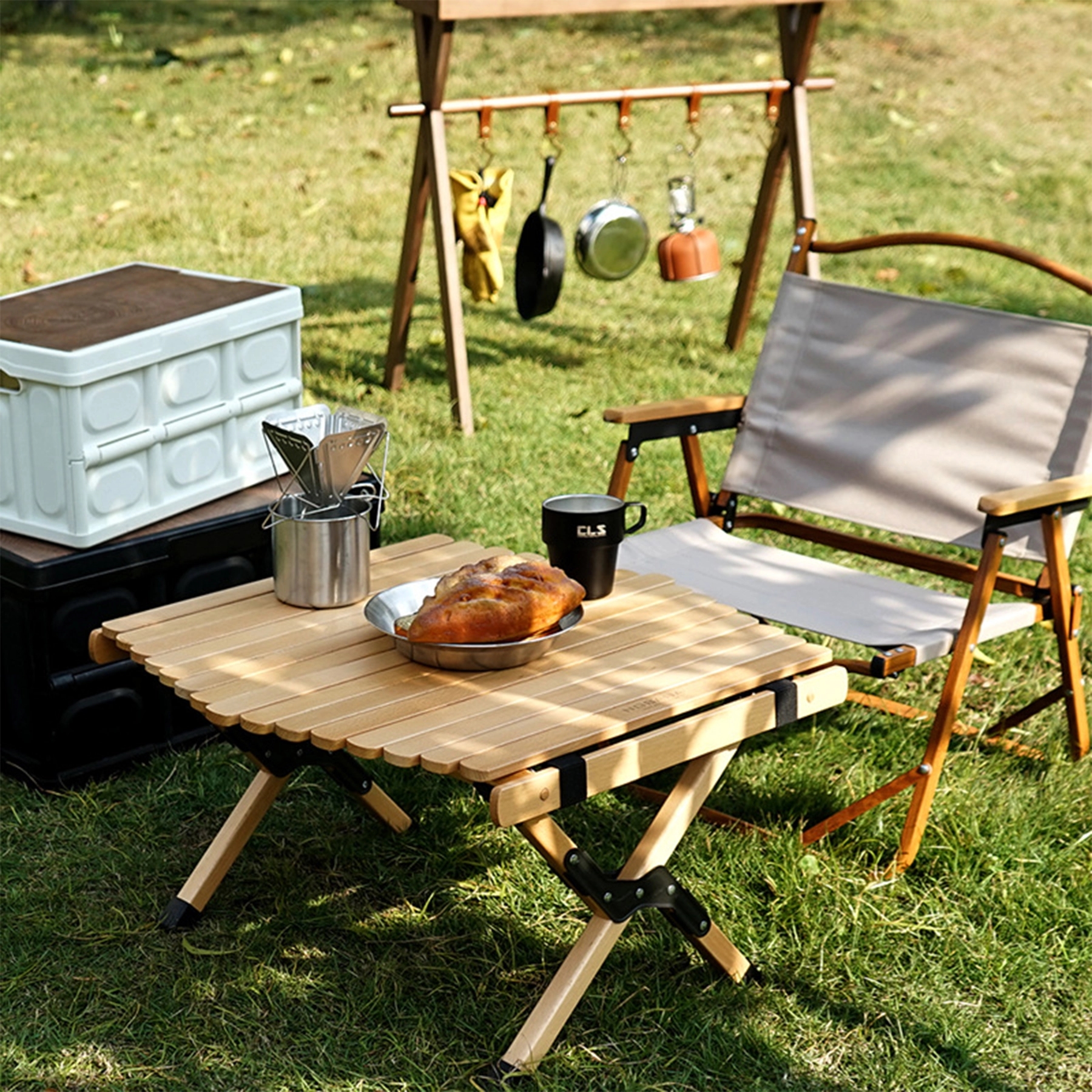 Bamboo Folding Table 3