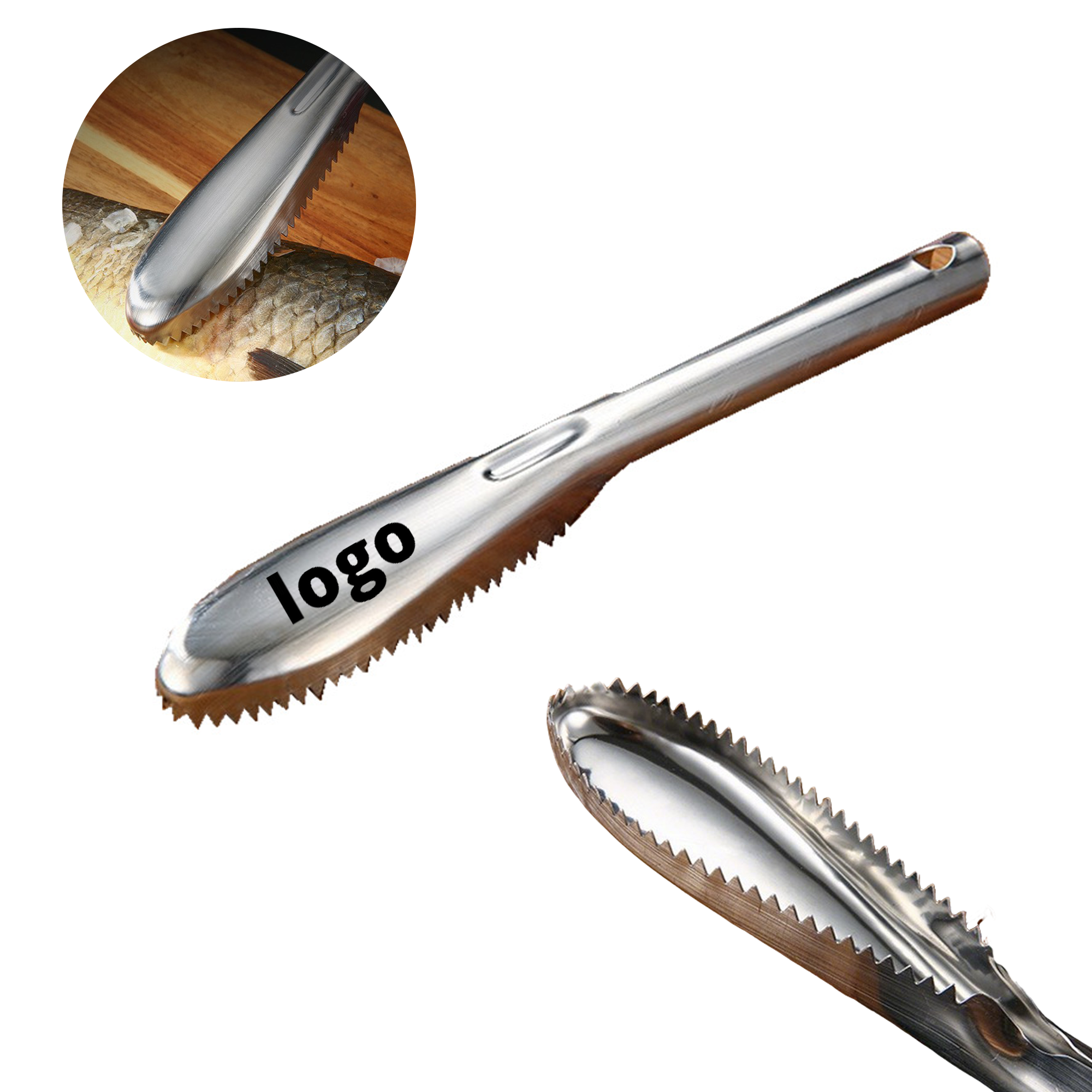 Stainless Steel Fish Scale Remover 1