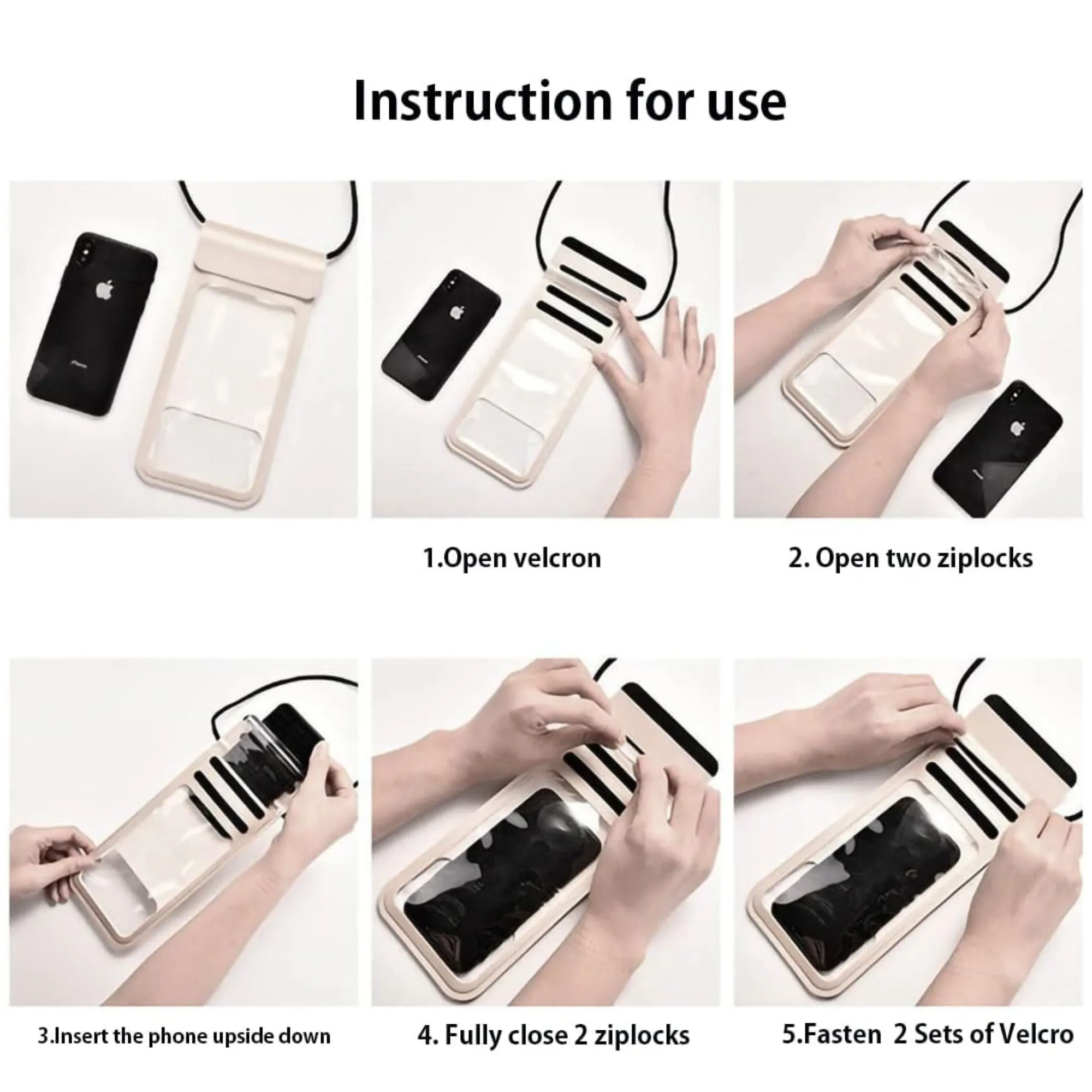 Touchscreen Waterproof Phone Pouch 3