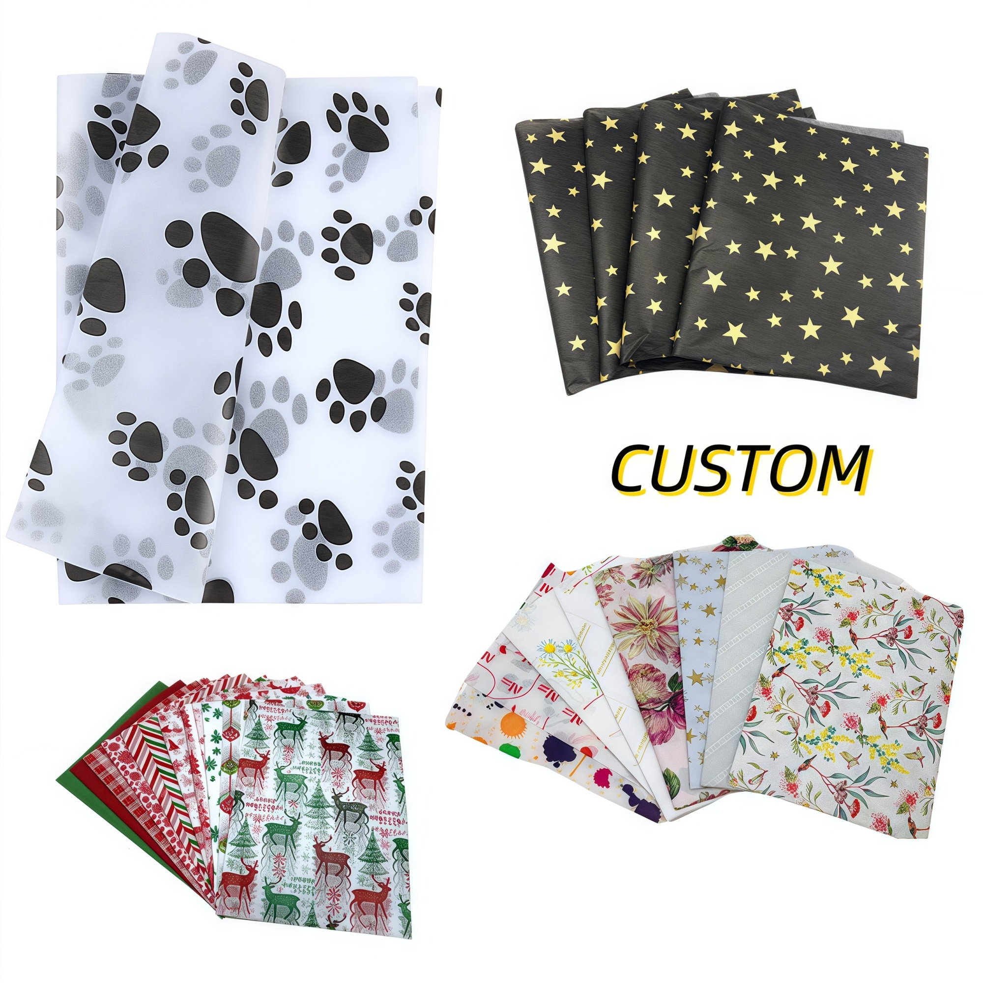 Custom Printed Tissue Paper for Gift Wrapping 3