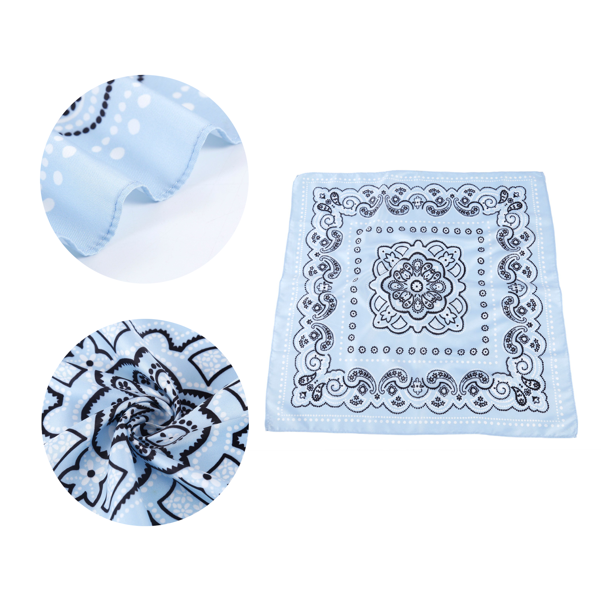 Square Silk Neck Scarf MOQ 50 2