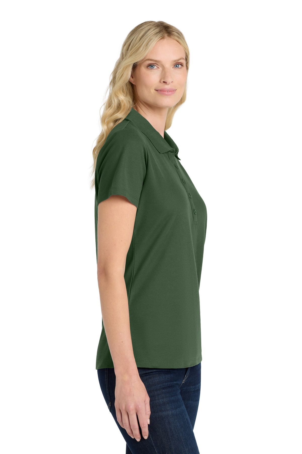 Port Authority Women's SuperPro React Polo. LK810 32