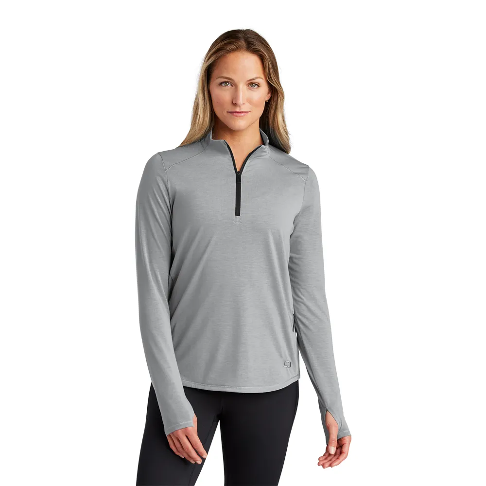 OGIO(R) Ladies Motion 1/4-Zip, custom jacket with logo imprint 6