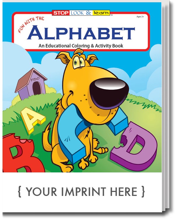 COLORING BOOK - Fun With The Alphabet Coloring & Activity Book 4