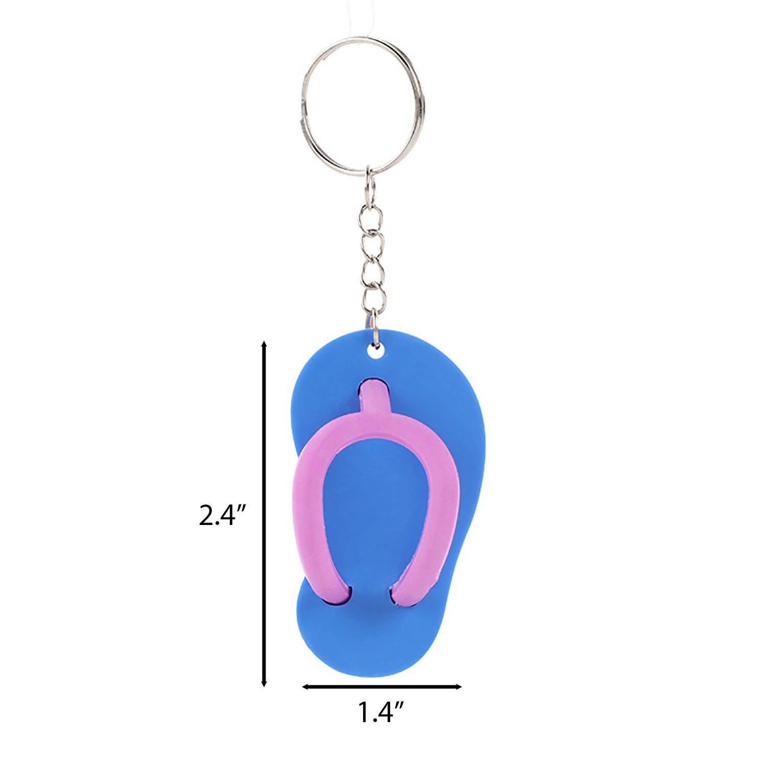 Slippers Key Chain Beach Charms Summer Gifts 2
