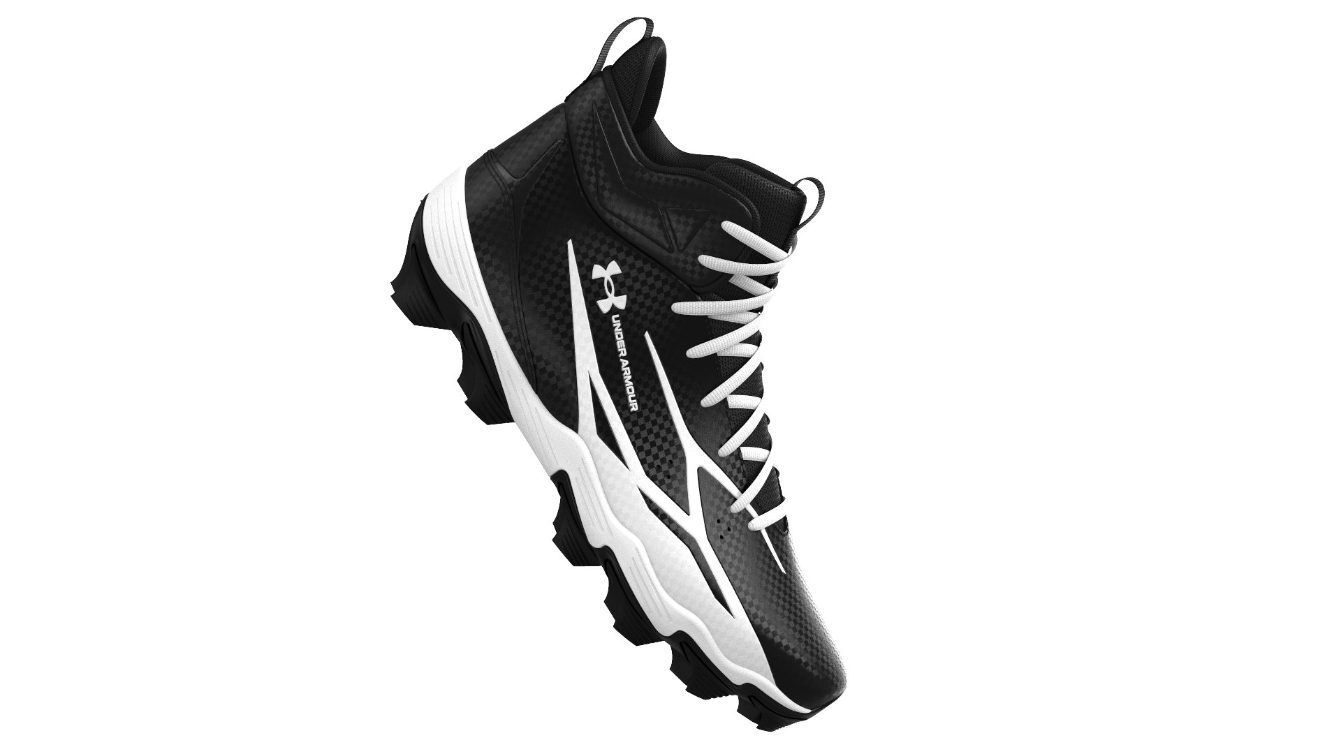 UA Spotlight Hammer Football Cleats 3