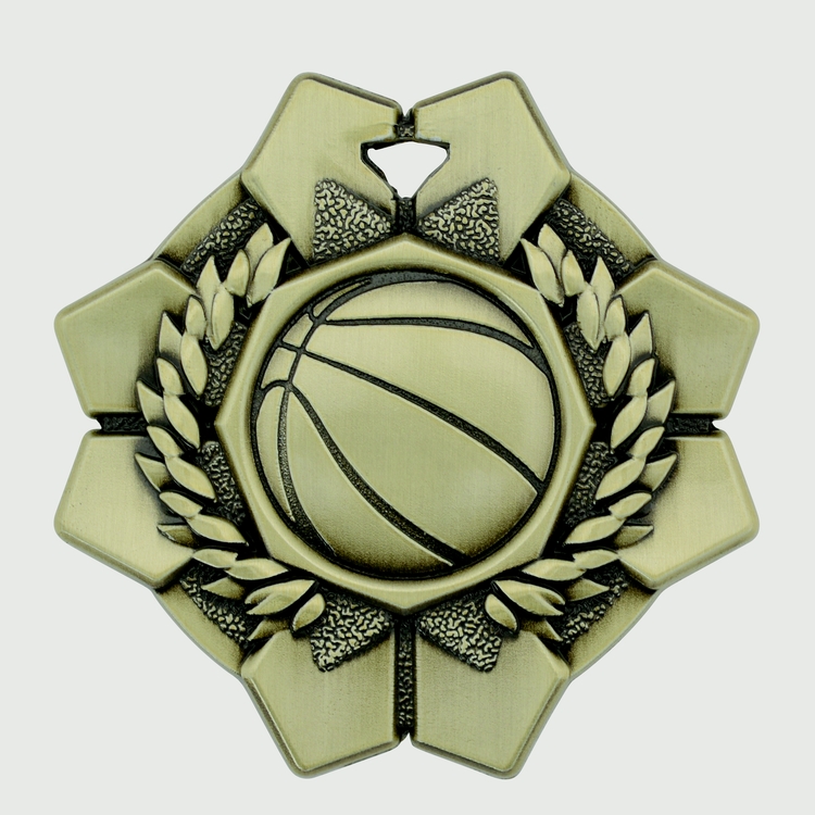 Basketball Imperial Medal, 2" 2