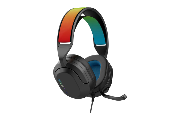 JLab Nightfall Wired Gaming Headset - Black 1