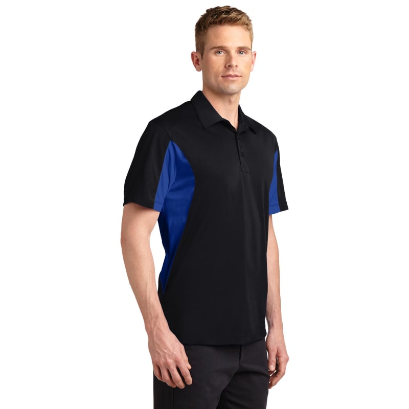 Sport-Tek Side Blocked Micropique Sport-Wick Polo. 2