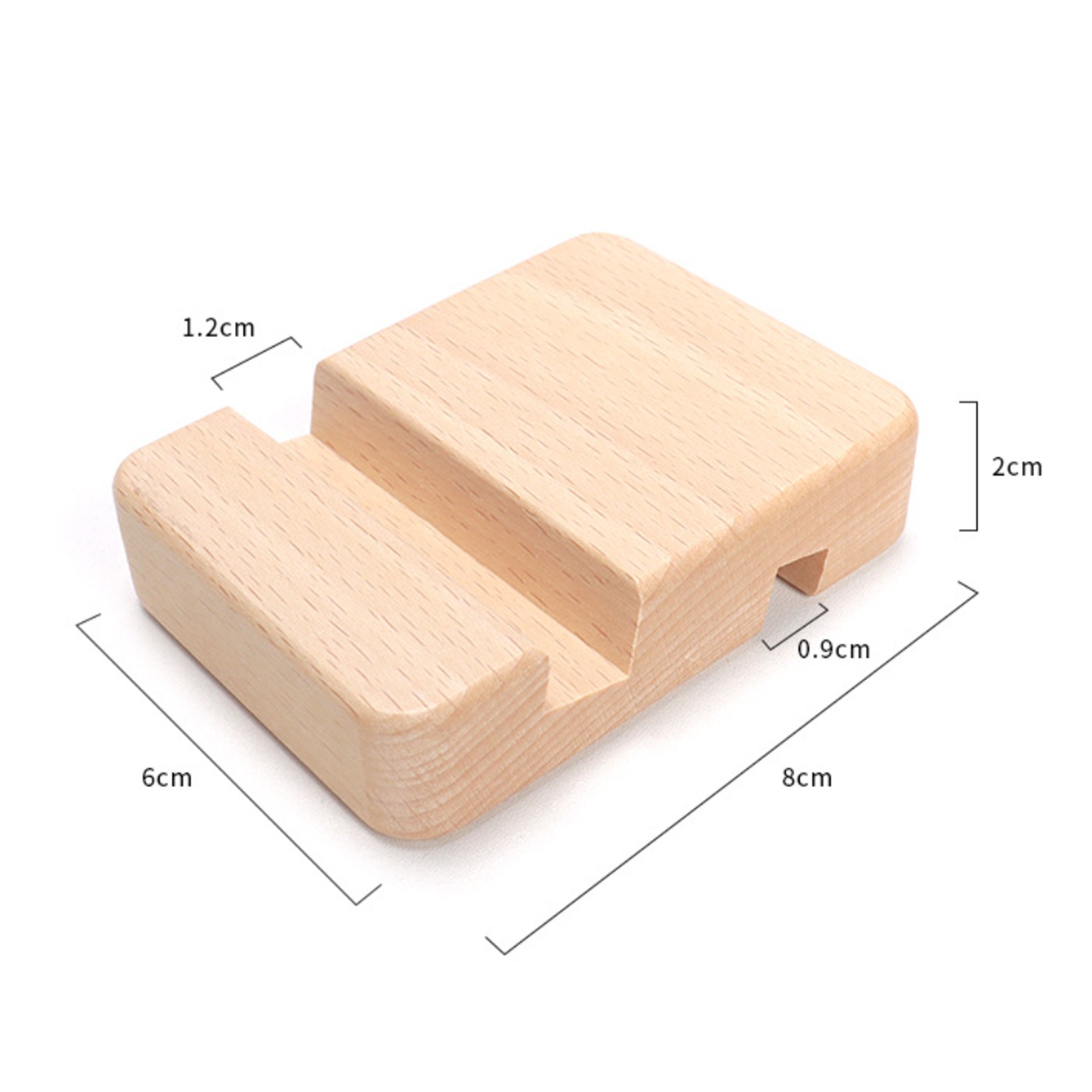 Wooden Phone Stand 2